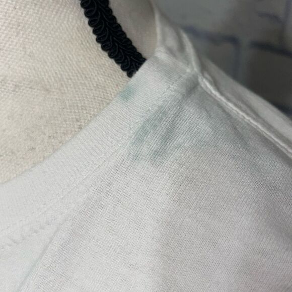Selena Cropped Top Small  Long Sleeves White - Picture 7 of 12